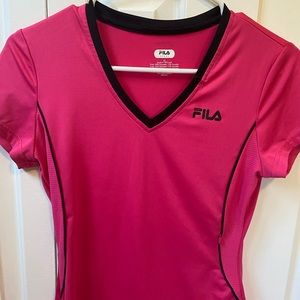 Pink Fila top